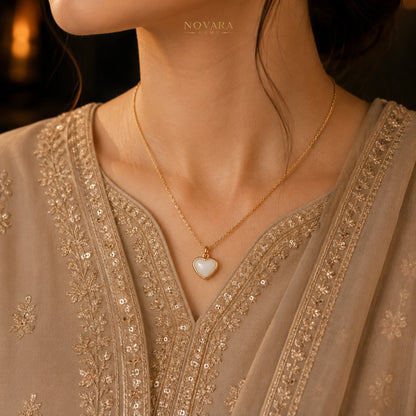 Noir Heart Necklace