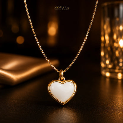 Noir Heart Necklace