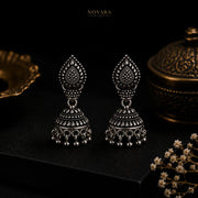 Noir Heritage Jhumka Earrings