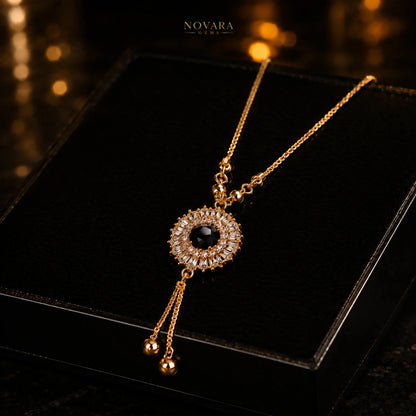 Imperial Ruby Tassel Necklace
