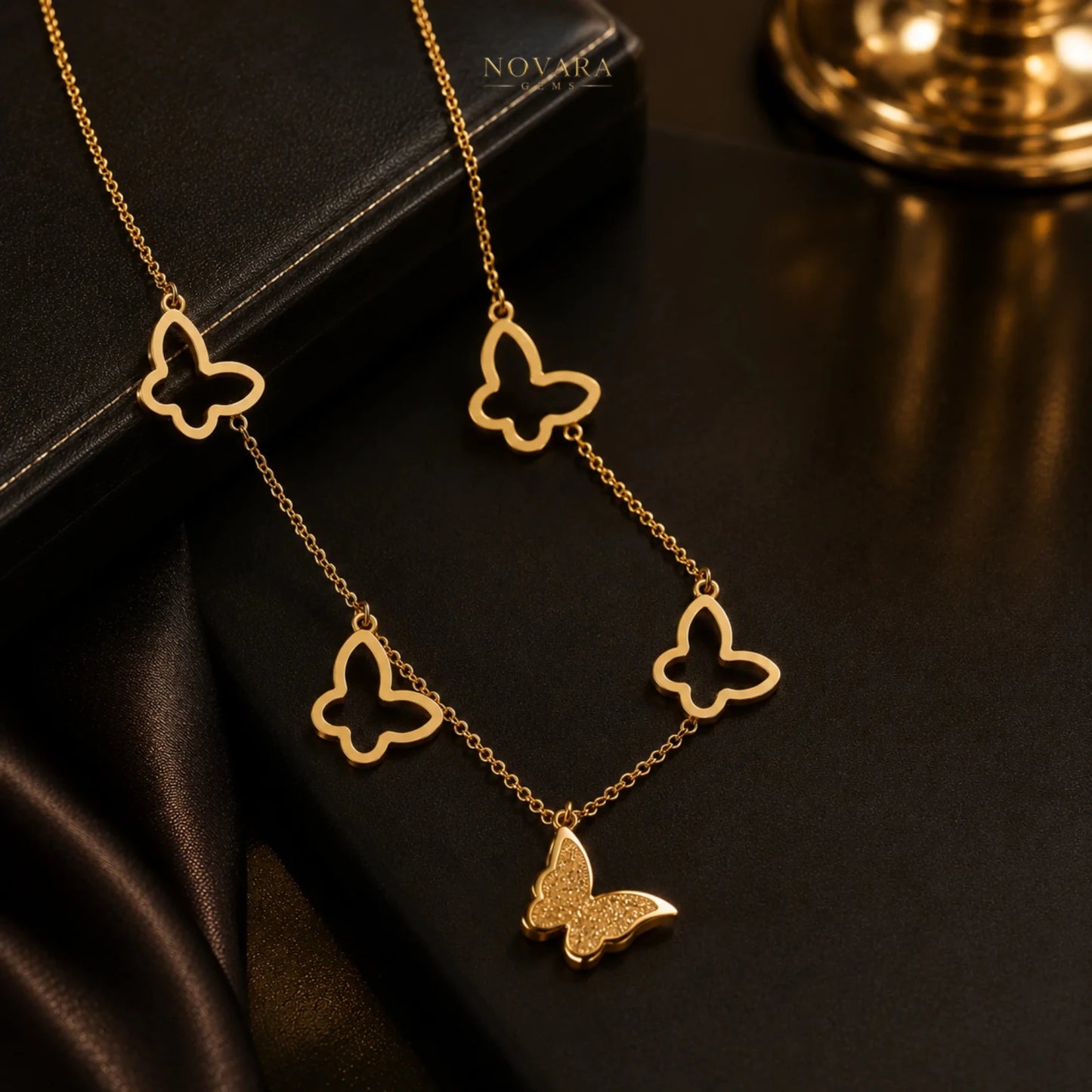 Papillon d'Or Necklace