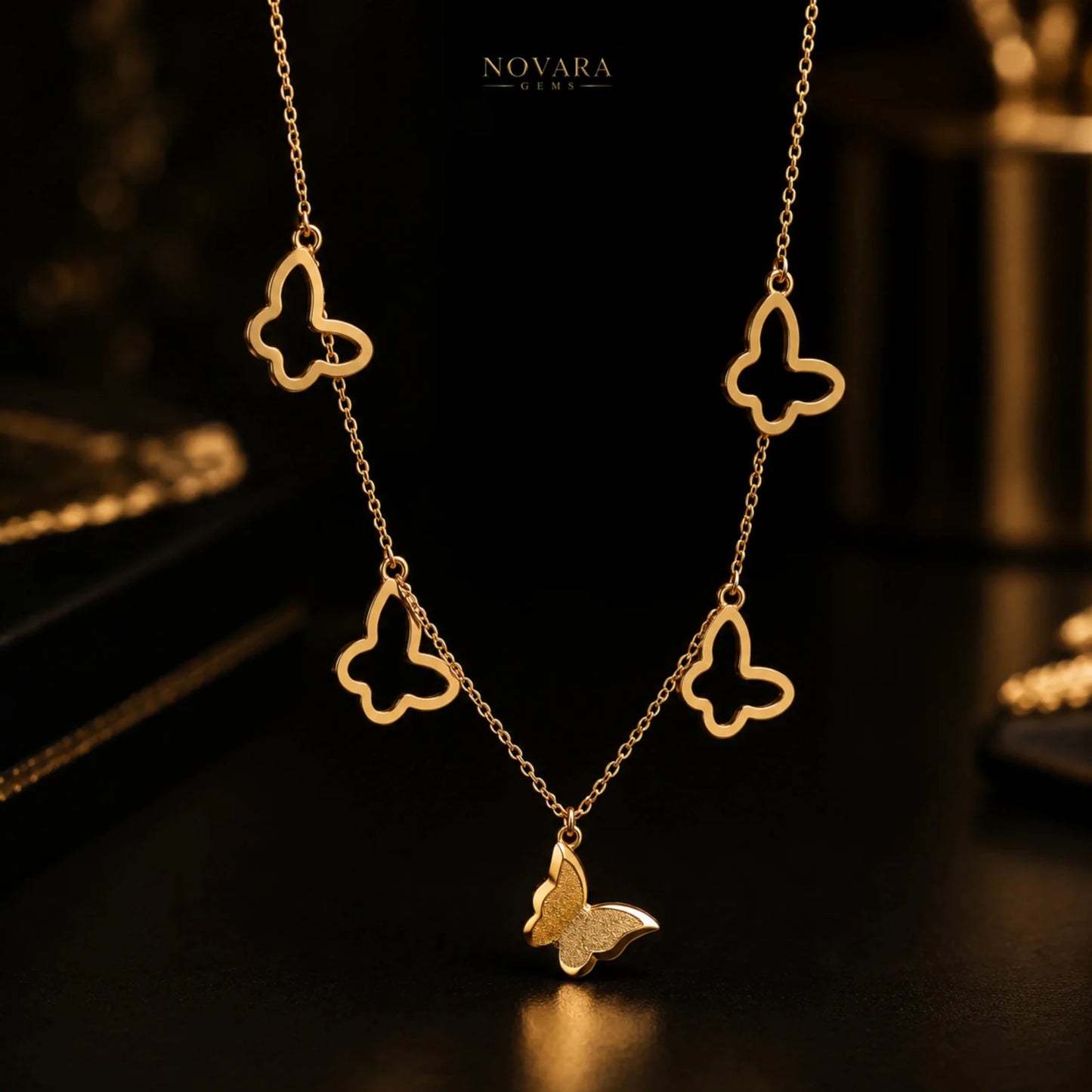 Papillon d'Or Necklace