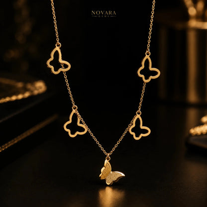 Papillon d'Or Necklace
