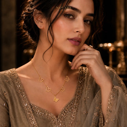 Papillon d'Or Necklace