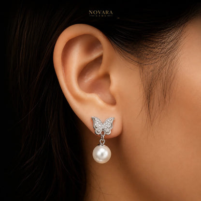 Papillon Perle Earrings