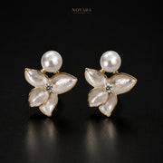 Pearl Blossom Elegance Studs