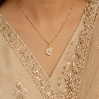 Pearl Tide Pendant Necklace