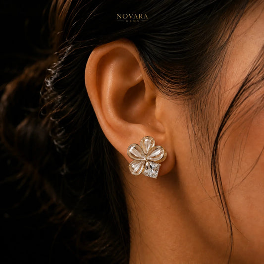 Perla Fleur Studs