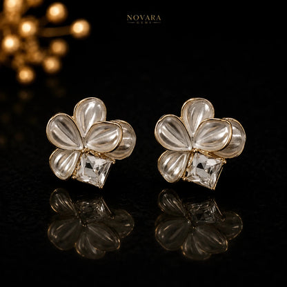 Perla Fleur Studs