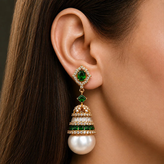 Regalia Pearl Drop Earrings