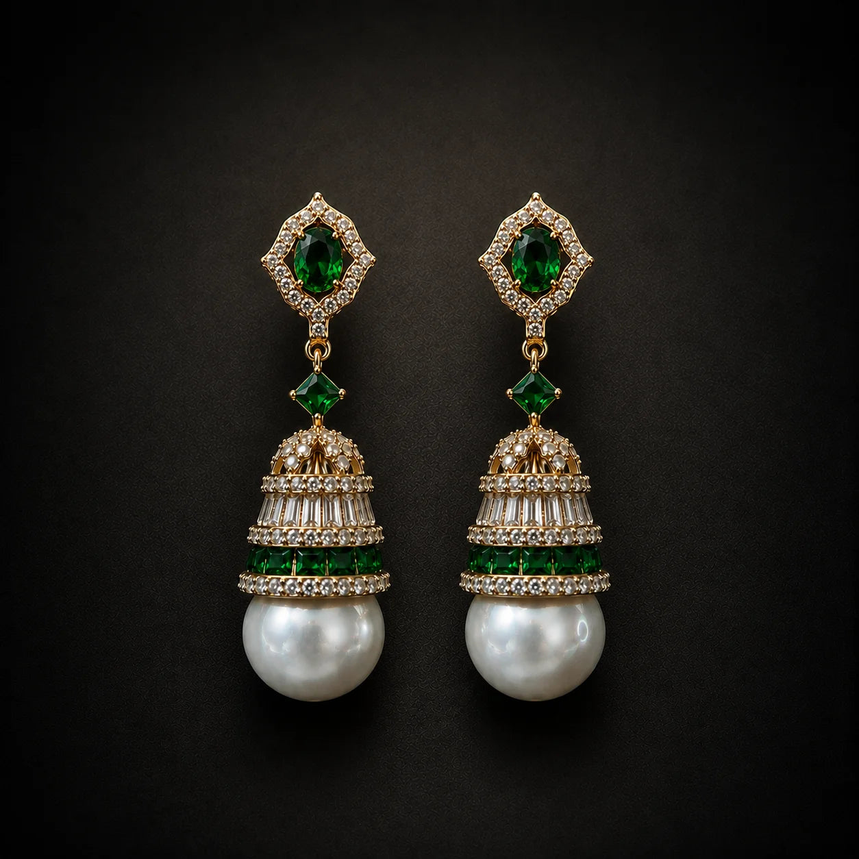 Regalia Pearl Drop Earrings