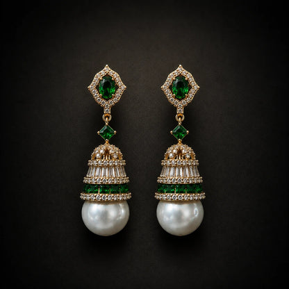 Regalia Pearl Drop Earrings