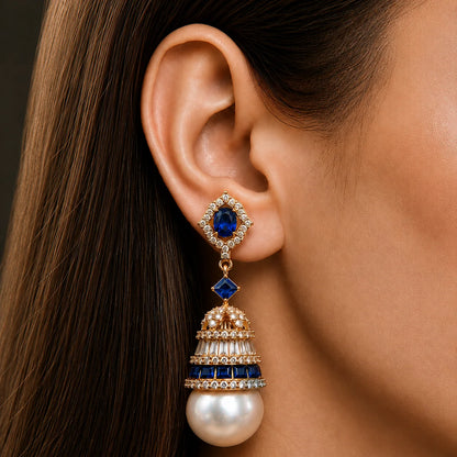 Regalia Pearl Drop Earrings