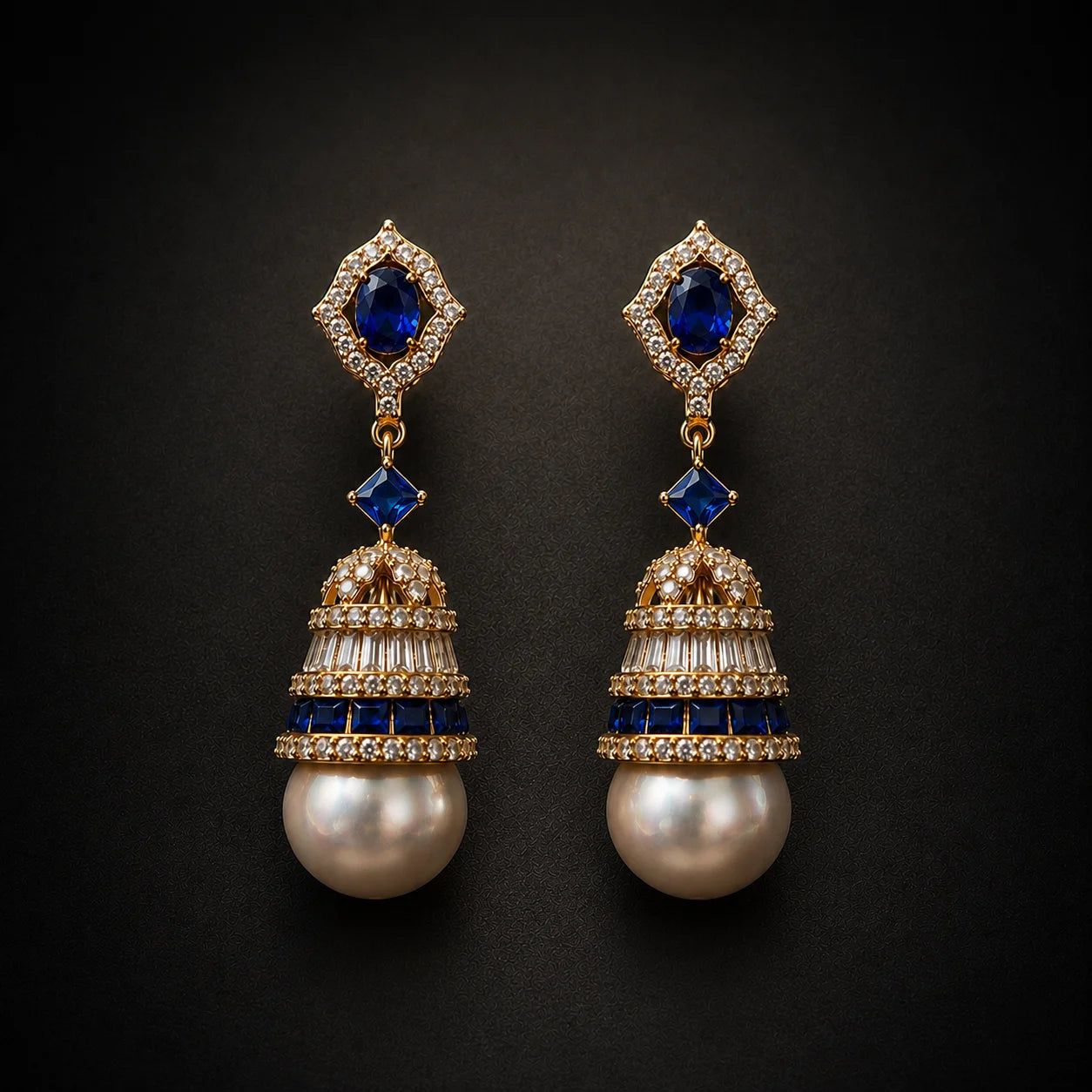 Regalia Pearl Drop Earrings