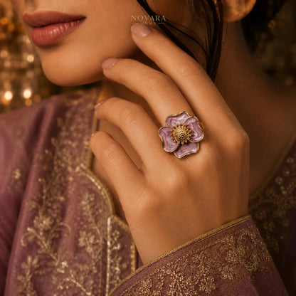 Rosalia Éclat Flower Ring