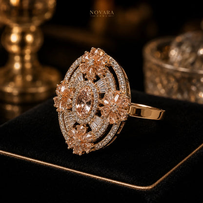 Rosé Imperia Statement Ring