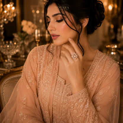 Rosé Imperia Statement Ring