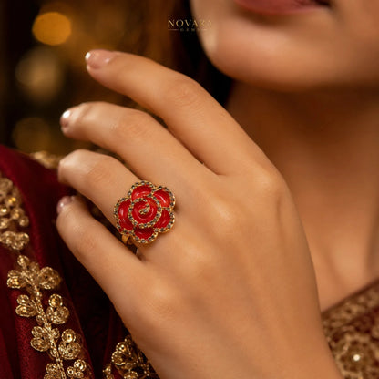 Rouge Impériale Rose Ring