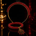 Ruby Royale Crystal Hairband & Bracelet Set
