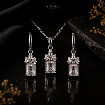 Midnight Royale Crystal Jewelry Set