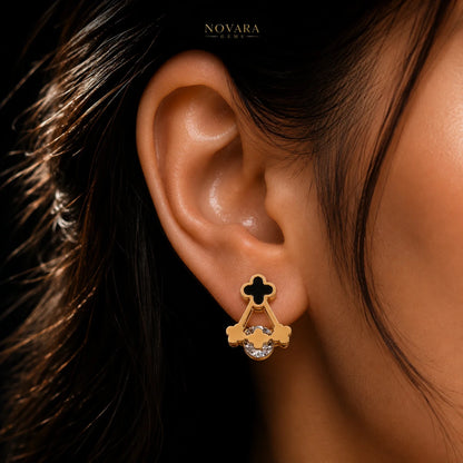 Valeria Noir Earrings