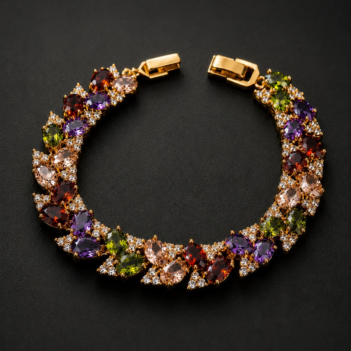 Virelle Prismatic Zircon Bracelet
