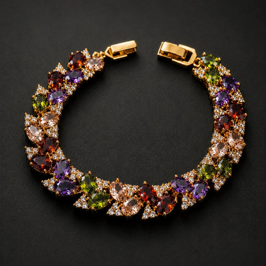 Virelle Prismatic Zircon Bracelet