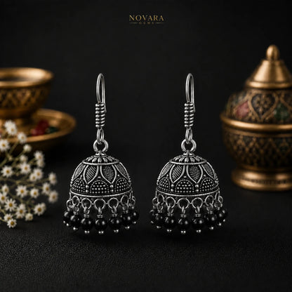 Zarina Heritage Jhumka Earrings