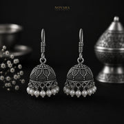 Zarina Heritage Jhumka Earrings