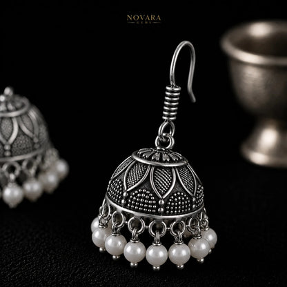 Zarina Heritage Jhumka Earrings